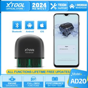XTOOL AVERNER AD20 Araba Motor Teşhis Araçları OBD2 Kod Okuyucu Tarayıcı Android /IOS ELM327 /AD10 GÜNCELLEME