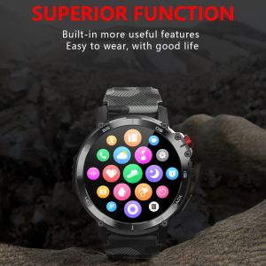 Skmei 400MH Plaging Bluetooth Call SmartWatch 1,6 дюйма IP68 водонепроницаемые 4G ROM 1G RAM Local Music Player Sports Smart Watch