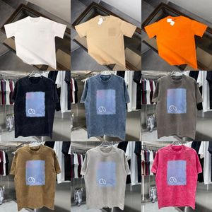 Hochwertige Designer-T-Shirts Frauen Mode Kurzarmhemden mit runden Hals-Logo Drucken Sommer Übergroße Kleidung 27145 27655