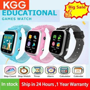Zegarek dla dzieci Kgg Music Game Smartwatch Childrens Smartwatch Dual Camera MP3 Muzyka Dziecięce smartwatch dziecięce zegarek prezent chłopcy i dziewczęta D240525