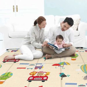 Play Mats 180x100cm Foldable Baby Play Mat Puzzle Mat Educational Children Carpet in the Nursery Climbing Pad Kids Rug Activitys Game Toys T3D3