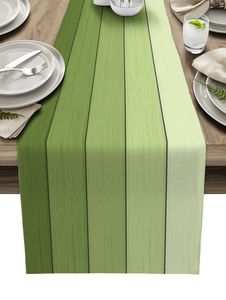 Zielone ziarno zielony stół gradientowy dekoracja dekoracji domu stół obiadowy dekoracja stolika 240521