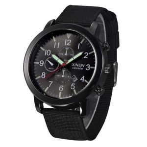 손목 시계 러시아 육군 시계 남성 XI Luminous 나일론 시계 날짜 일정 캐주얼 쿼츠 relogio masculino montre homme militaire 1994