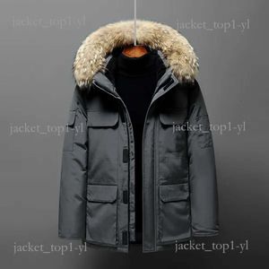 Herren Gans down Parkas Wintermantel dicke warme Jacken Arbeitskleidung Jacke im Freien verdickte Mode, Halten Sie Paar Live Kanada hochwertige M-5xl 4A07