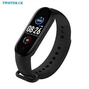 Zegarki dziecięce M5 Smartwatch Bluetooth Sports Waterproof Watch Music Tętno/inteligentna bransoletka HRV odpowiednia dla studentów mężczyzn i kobiet na iOS Android D240525