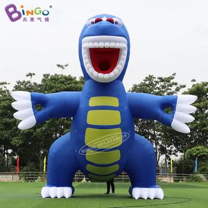 Outdoor Giant Advertising Inflatable Animal Dinosaur Cartoon Dinosaur Character For Event Party Zoo Decoration With Air Blower Toys Sports