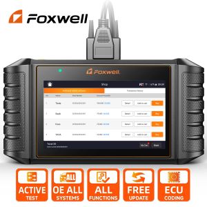 Foxwell NT710 OBD2 Диагностический сканирование инструмент CAR Code Reader ECU Кодирование Полное системное тест ODB OBD2 Автомобильный сканер.