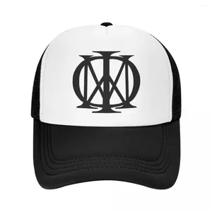 Caps de bola Black Dream Theatre Logo Mesh Cap de Baseball Unissex Fashion Hattable Polyester Trucker Wholesale