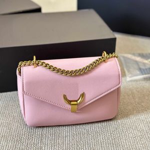 Projektantka torebka Swallow torebka na ramiona Pinka różowa wysokiej jakości wysokiej jakości designerska luksusowa moda monochromatyczne torby pod pachami bankietowa torebka monetowa 240515
