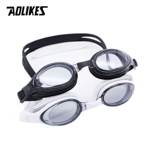 Aolikes Brand Professional Swimming Goggles Anti-FOG UV ALD ALDABLE MENTING WARAN