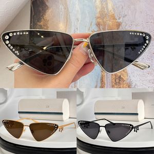 Cat Eye frame sunglasses With Pendant Diamond Designer sunglasses JC4001B Fashionable Women sunglasses Anti-UV400 Radiation Protection Glasses