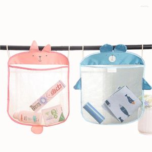 Storage Bags Hanging Kitchen Bathroom Knitted Net Mesh Bag Baby Bath Toys Stationery Cosmetics Dirty Clothes Sundries