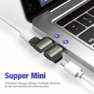 100w USB C para adaptador magnético Tipo C Fast Charging Fast 11pins Conversor de ímã USB tipo C