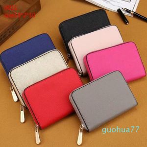 Designer-Fashion Designer Women PU SHORT WARFLET BASSE CLUTCH 7 Colori piccoli carino 00AP11 223C