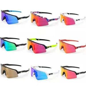 Outdoor road cycling running eye care OAKL-sunglasses New men's and women's sunscreen sunglasses sports large frame high quality polarizing glasses