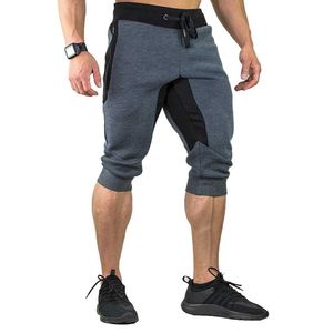 Men's Shorts Summer mens casual cotton shorts running exercise jogger sports pants jogger sports Capri pants mesh knee 3/4 gym shorts S2452411