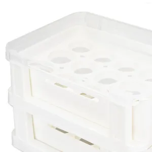 Förvaringsflaskor ägghållare stor kapacitetslåda färsk låda behållare för bänkskiva kökskåp kylskåp