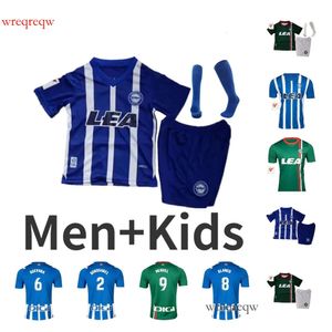 23/24 Deportivo Alaves soccer jerseys 2023 2024 LEJEUNE DUARTE ABQAR RIOJA SYLLA DE LA FUENTE ALKAIN GURIDI men kids football shirts FAUSTO TIENZA Racing de