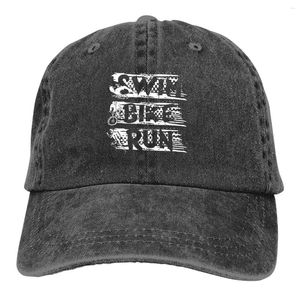 Ball Caps Swim Bike Run Triathlete Baseball Cap Мужские шляпы Женские козырьки Защита Snapback