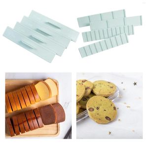 Baking Moulds 8Pcs Cake Measure Kithchen Tool With Handle Biscuit Ruler For Pasta Pie Crust Dough Pizza Flakier