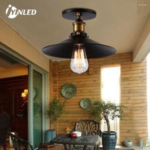 Taklampor Vintage Light Loft Lamp Pendant E27 Bas Industrial Hanging Edison Home Lighting For Living Room