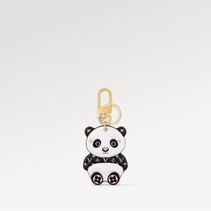 With BOX High Quality Cute Bear Keychain Classic Exquisite Luxury Designer Car Keyring Zinc Alloy Letter Unisex Lanyard Gold Black Metal Small Jewelry