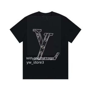 Louiseviution T Shirt Designer Thule Men's T-Shirt Summer Lvse Tees عالية الجودة Tees للرجال Womens V Letters Mongogrammed Lvlies Thirts Thirts Size Size Size