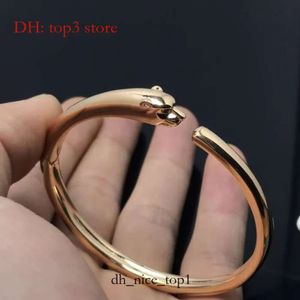 Cart Bracelet For Women Cartera Luxury Jewelry New Leopard Head Full Diamond Bracelet Fashion High Version Seiko Full Sky Star Fine Version 3968 3805