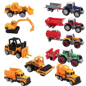Diecast Model Cars 1 Construction Excavator Tractor Tractor Bulldozer Model Dump Truck Engineering Vehicle Model Toractor Toy Farmers Car Model Car Toy S545210