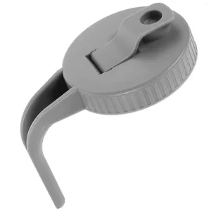 Tischgeschirr Handheld Mason Jar Deckelabdeckung für leckdichte Wassergüsse Sputungsdeckel mit Griffschutz