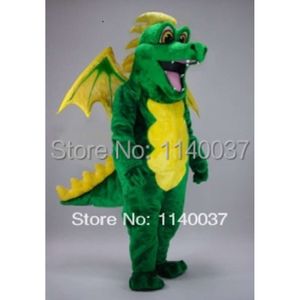 Green Dragon mascot custom color Cartoon Character carnival costume fancy Costume party Mascot Costumes