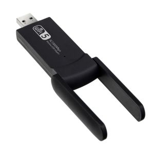 5GHz 1200Mbps USB 3.0 Adaptador Wi -Fi 802.11ac Cartão de rede Banda dupla de 2,4 GHz WiFi Dongle para desktop para laptop
