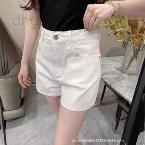 Women's Shorts designer brand Boutique 24 Spring/summer New Side Gradient Slimming High Waist Denim for Women 3EYV