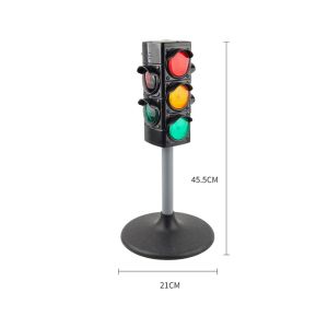 Simulated Traffic Light Signal Toy Childrens Toys Pretend Unique Educational Plastic Model Wooden