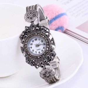 2024 Moda Silver Plated 925 Bracelet Watch Popular requintado feminino