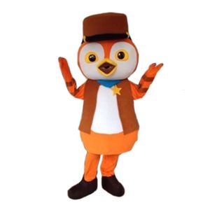 deputy peck penguin mascot custom costume anime kits mascotte fancy dress carnival N30813 Mascot Costumes