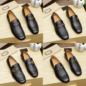 Men Loafers Luxurious Designers Shoes Genuine Leather Brown black Mens Casual Designer Dress Shoes Slip On Wedding Shoe with box 32237793