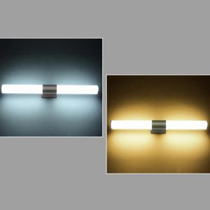 Luzes de espelho de parede de parede de 22w LED LUZES DE DECORA INTERIOR DO BAIRA PARA BAINHO DO BAIXO CONUZER AC85-265V