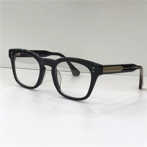 Spiacista di vetri ottici mann cornice quadrata retrò semplice stile popolare per occhiali trasparenti lenti chiare di alta qualità con custodia 2525