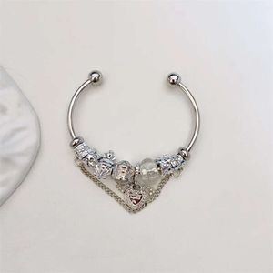 Pandorabracelet instagramニッチライトラグジュアリーレトロデザイナージュエリースタイルブレスレット、女性向けの汎用性、エンジェルウィングス、ドリームキャッチャー、暴走プリンセス998