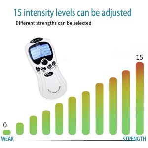 8 Mode Electric EMS Muscle Stimulator Massager TENS ACUPUNCTURE Digital Therapy Machine Electrostimulator Massage fysioterapi