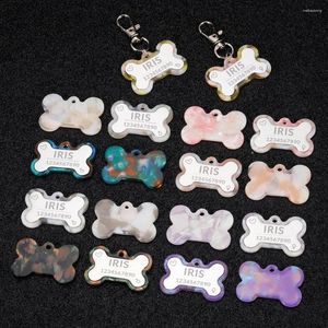 Tag de cachorro Placa personalizada Pet Cat Dogs Acessórios de colarinho Medalha Custom Kitten Nome de filhote Número de letras gravadas Letras