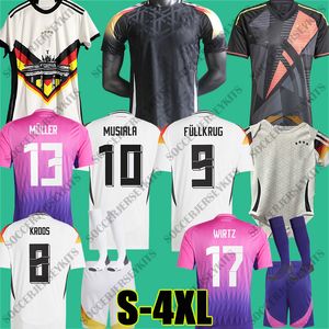 2024 Niemcy Jersey 3xl Kroos Fullkrug Em TRIKOT KIT KIT Wersja Deutschland Trikot AMania MAILLOT Foot Euro Allemagne Niemcy Kit dfb Trikot Jersey 4xl 4xl