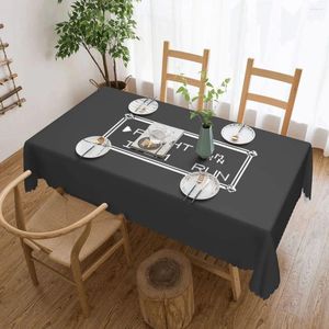 Tala de mesa Opções da velha escola Toleta de mesa 54x72in decoração de casa macia