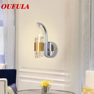 Vägglampor Hongcui inomhus fixtur Kristall modern ledning av samtida kreativ dekorativ för hem foajé korridor sovrum