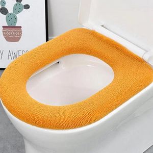Toalettstol täcker bekväma locket kudde hushålls närmattning matta vattentät kuddtillförsel täckning