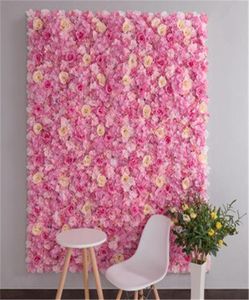 40x60cm Silk Rose Flower Wall Home Decoration Artificial Flowers for Wedding Decoration Romantic Wedding Flowers Backdrop Decor 212873149