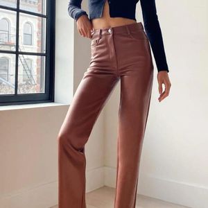 Женские джинсы Lady Pants с твердым цветом искусственное перенос