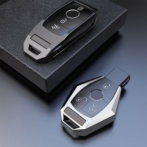 Zinc Alloy Car Key Case Cover for Mercedes Benz A B C E S G Class GlC CLE CLA CLS CLK GLB GLS SLK AMG W203 W211 W213 W204 W205