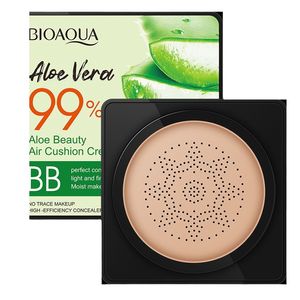 Bioaoua aloe vera air cushion bb cream Foundation Concealer Mushroom Air Cushion Face Skin Care Wholesale